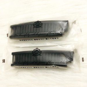 New! Black Folding Hair Brush for Two